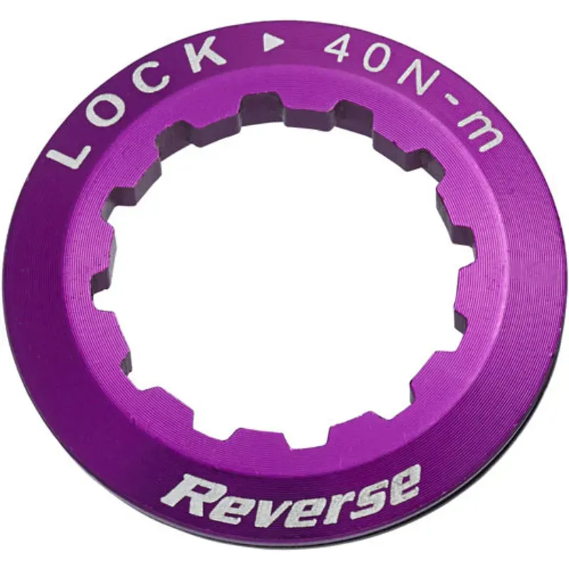 Reverse Cassette Lockring in Purple