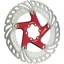 Reverse AirCon 180mm Disc Rotor in Red