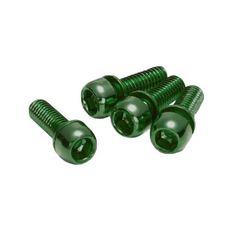 Reverse Disc Brake Caliper M6x18 Bolts in Green
