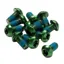 Reverse Disc Rotor M5x10 Bolts in Green