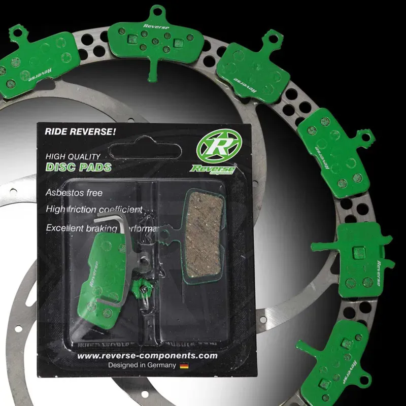 Reverse Organic Avid XO/9/7 Trail SRAM Guide Brake Pads in Black