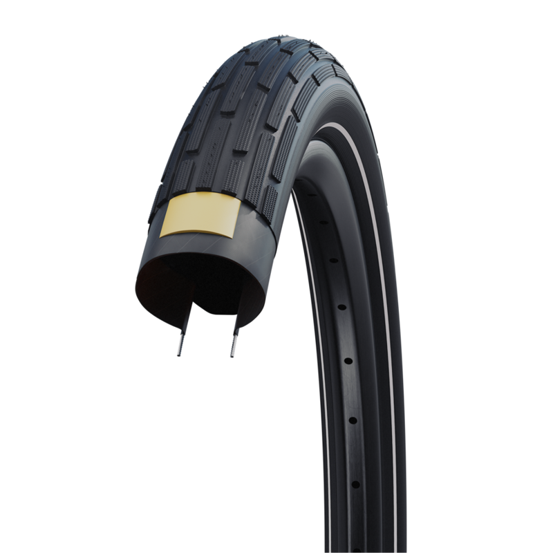 Schwalbe Fat Frank 26 Inch Tyre in Black+Reflex-1