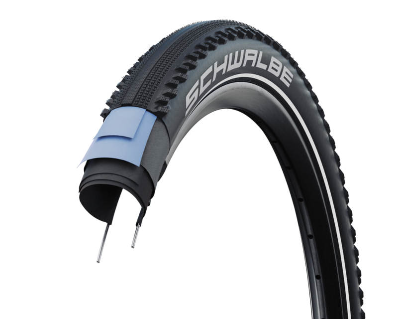 Schwalbe Hurricane Addix Performance Wired Tyre in Black-1