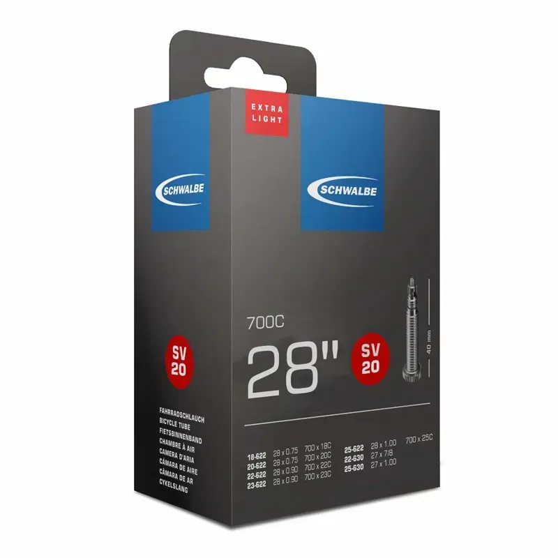 Schwalbe Superlight Tube in Black