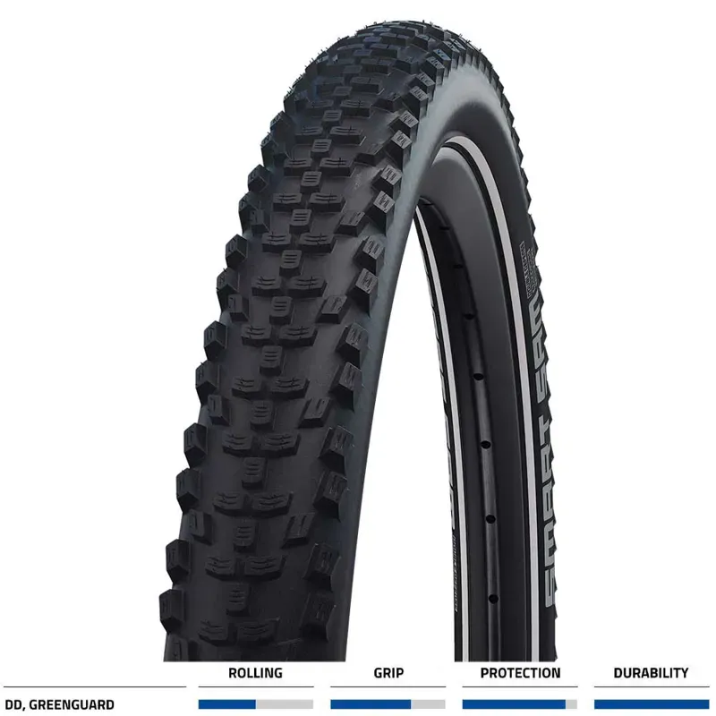 Schwalbe Smart Sam Plus Tire in Black-1