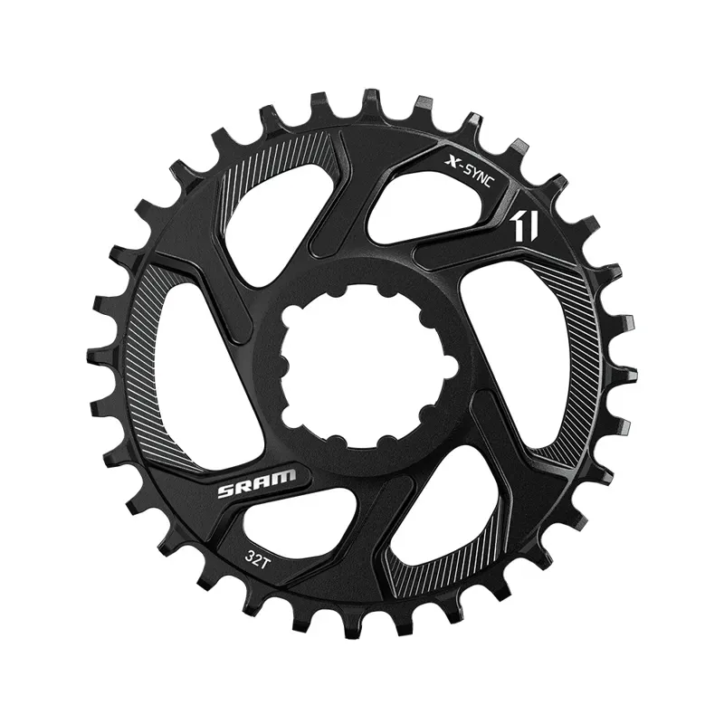 SRAM Chain Ring X-SYNC STEEL 28T Direct Mount 3mm Offset Steel 3.5mm 11 Speed: BLACK 32t-2