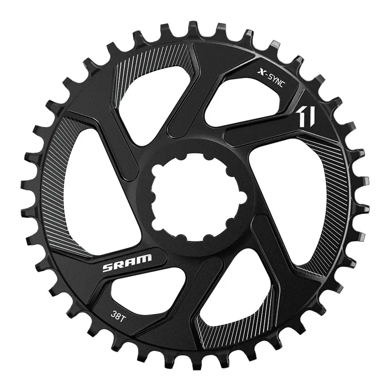 SRAM Chain Ring X-SYNC STEEL 28T Direct Mount 3mm Offset Steel 3.5mm 11 Speed: BLACK 32t-5