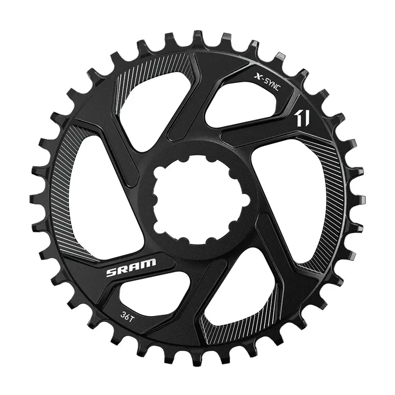 SRAM Chain Ring X-SYNC STEEL 28T Direct Mount 3mm Offset Steel 3.5mm 11 Speed: BLACK 32t-6