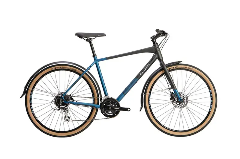 2020 Raleigh Strada City 650b Hybrid Bike in Blue