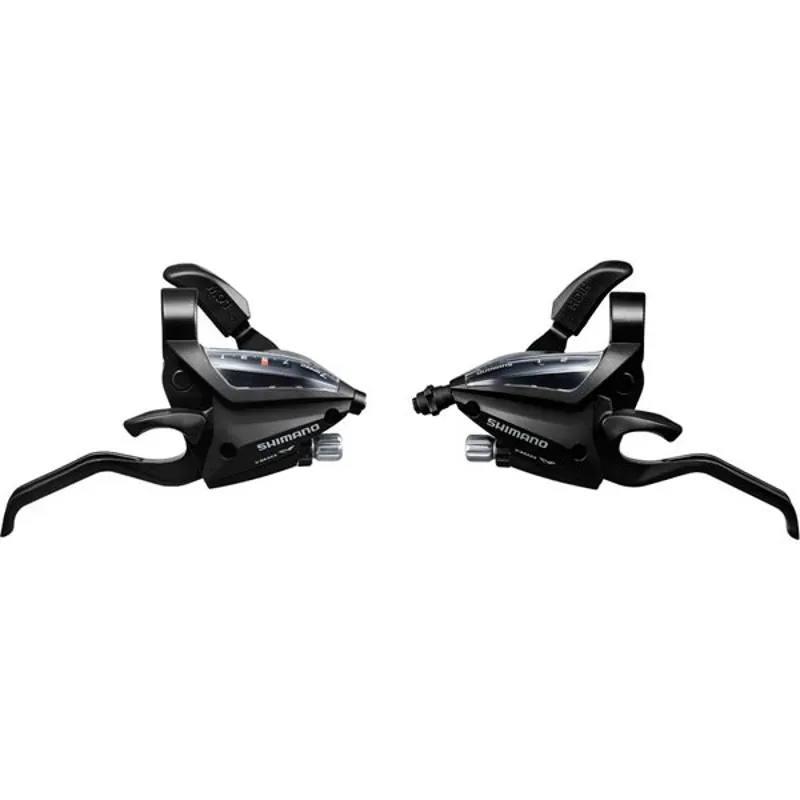 STI LVR STEF500 8spd 2f Set BK Black 8-speed triple