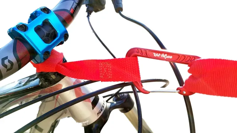 Towwhee Quick Loop w/ Carabiner in Red-1