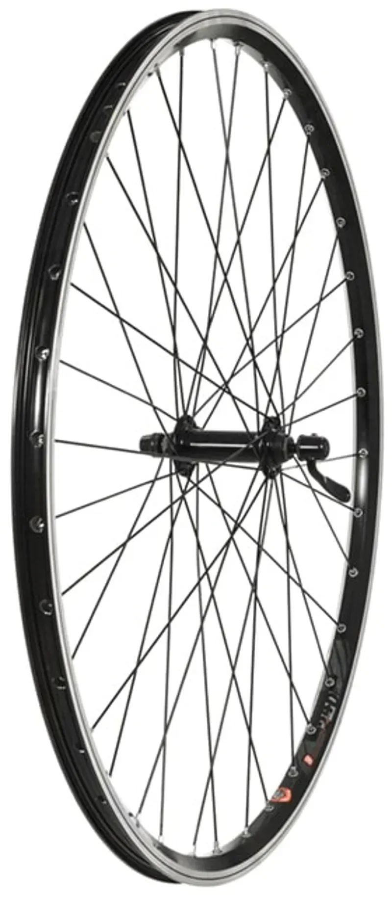 Tru-Build Wheels 700c Alloy Hub Mach1 240 Rim 36-hole QR Front Wheel
