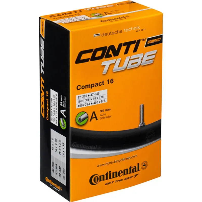 TUBE Con Compact 24 Sch Black 24 x 1.25 - 1.75 inches schrader