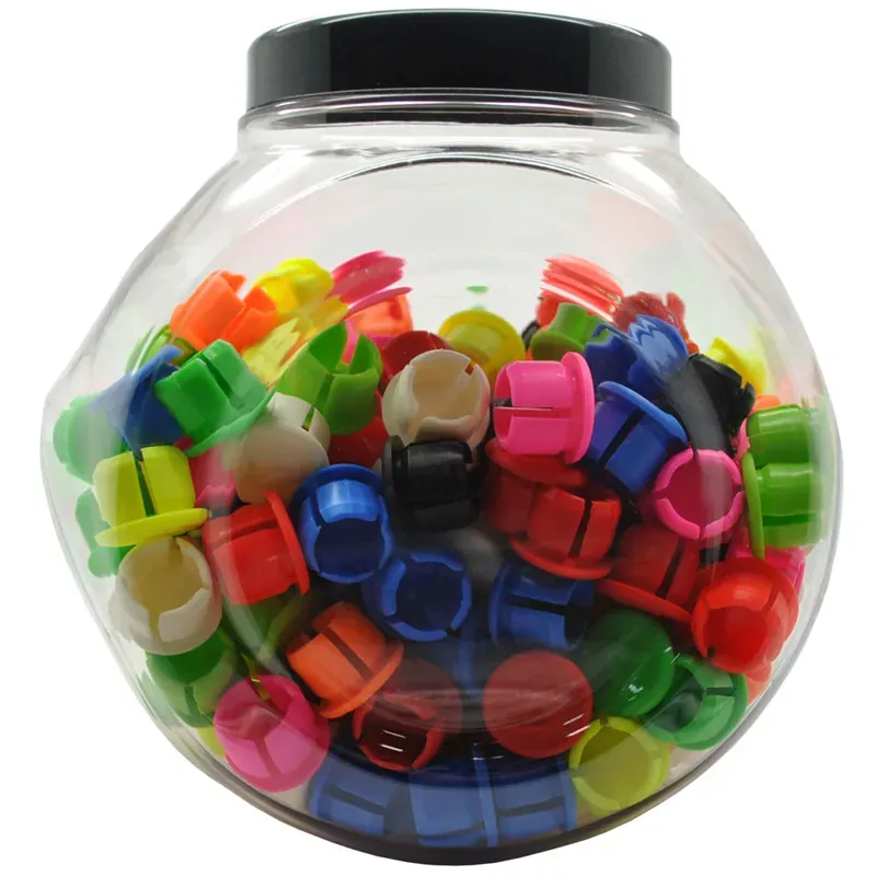 Velox Coloured Bar End Plugs in Mixed Colours